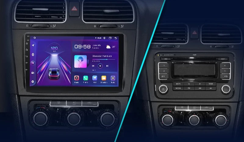 Carplay Golf 6 après installation