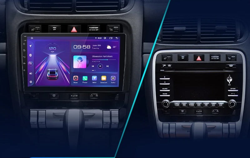 Carplay Porshe Cayenne après installation