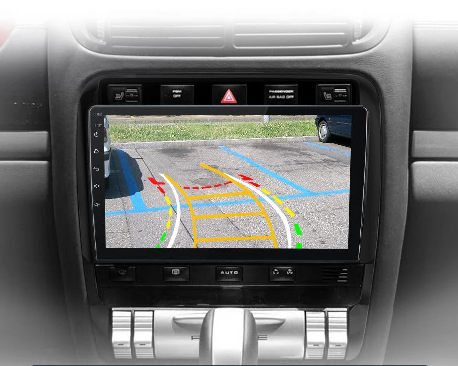 Carplay Porshe Cayenne avec caméra de recul
